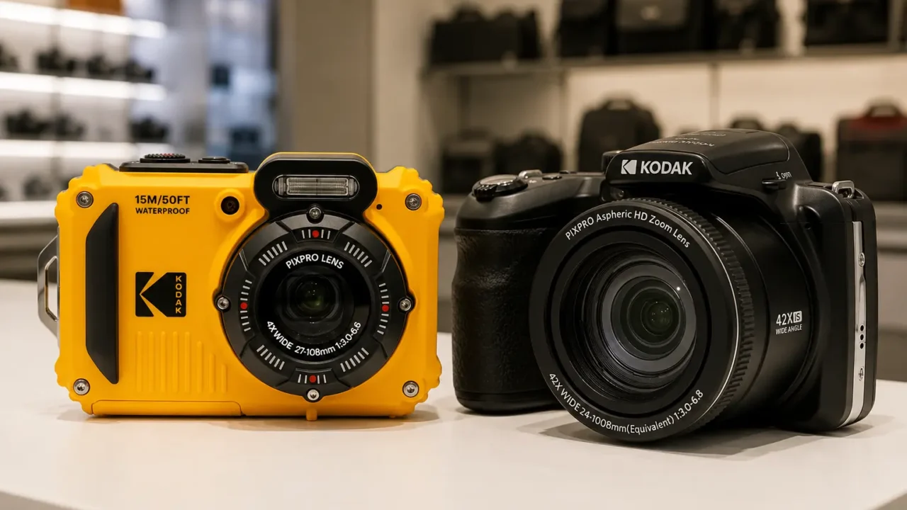 Kodak WPZ2 ou AZ425: resistência e fotografia pedem usos diferentes
