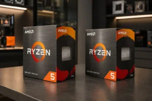 Ryzen 5 5500 e 5600 são próximos; cache e PCIe pesam