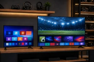 Smart TV Samsung 32" HD ou 50" 4K: a escolha depende do espaço