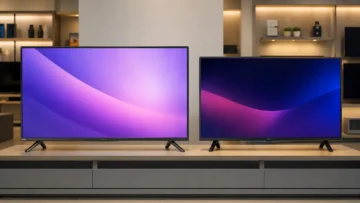 Smart TVs Roku de 32" mostram diferenças nas conexões