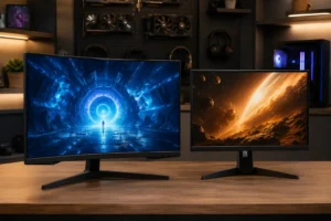 Odyssey G5 32 ou ASUS TUF 27: tela maior ou mais velocidade