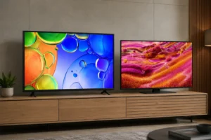 Samsung QN90F e Q5F mostram diferenças entre Neo QLED e QLED