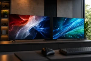 Semp 55S62R ou Samsung Q7F: Roku TV e QLED para perfis diferentes
