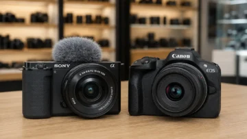 Sony ZV-E10 ou Canon EOS R50: a escolha muda pelo uso