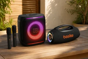 JBL PartyBox e Basike 80W: festa e potência em focos diferentes