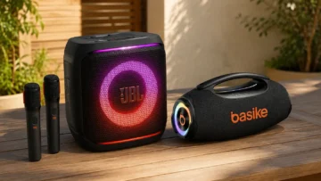 JBL PartyBox e Basike 80W: festa e potência em focos diferentes