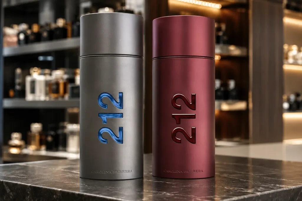 212 Men NYC ou 212 Sexy Men: dois estilos de perfume masculino