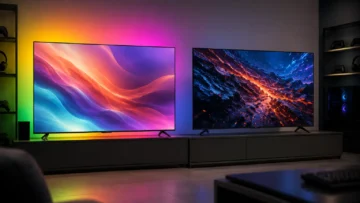 TV 65” com Ambilight ou QLED: o uso define a escolha