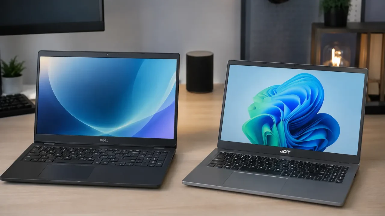 Dell 15 ou Acer Aspire Go: dois Core i5, propostas diferentes