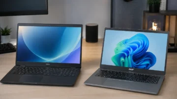 Dell 15 ou Acer Aspire Go: dois Core i5, propostas diferentes