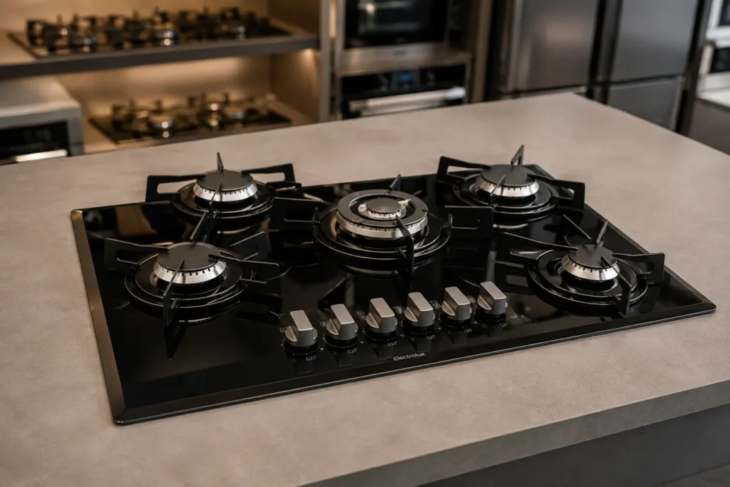 Cooktops 5 bocas: o que muda entre Electrolux, Philco e Itatiaia