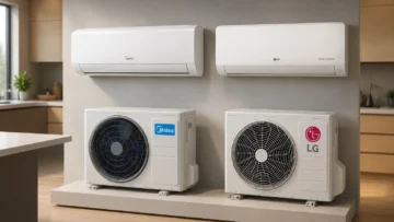 Midea AI Ecomaster ou LG Dual Inverter: IA e controle