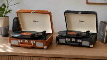 Vitrola Raveo Chrome Brown ou Black: a escolha está no ambiente