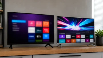 Smart TV AOC ou Philco 32: Roku igual, propostas diferentes