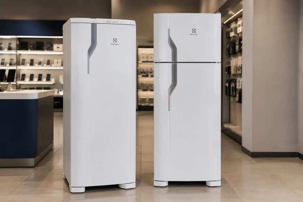 DC35A 260L ou Electrolux 240L: duplex e 1 porta mudam a rotina