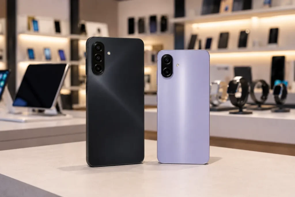Galaxy A17 ou A07: câmera e IA contra anos de atualizações