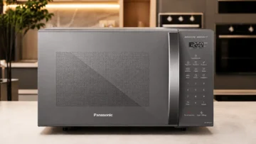 Micro-ondas Panasonic 27L ou 34L: o que muda na escolha?