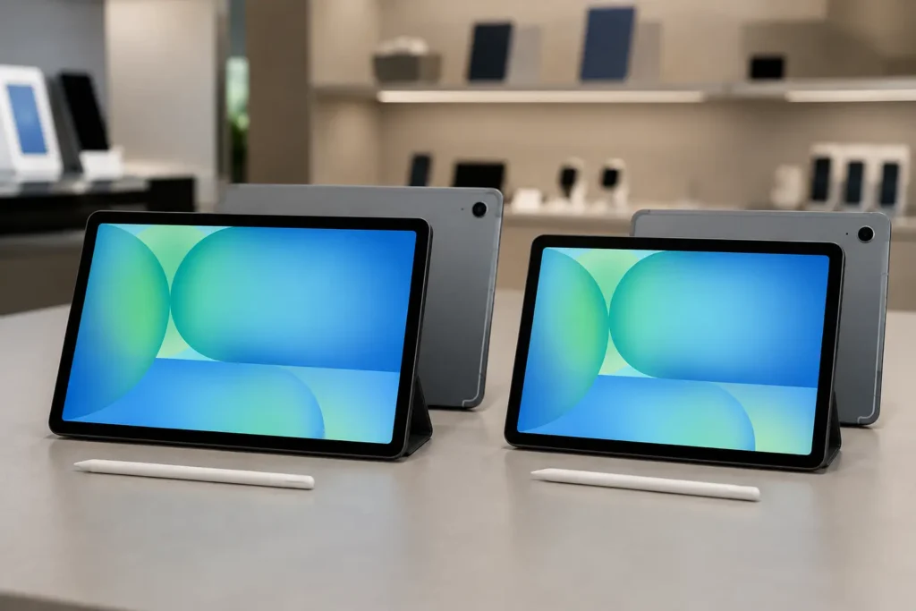 Galaxy Tab S10 FE ou S10 FE 5G: a escolha muda com o uso