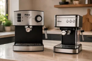 Cafeteiras Philco de 15 bar e 20 bar têm propostas diferentes
