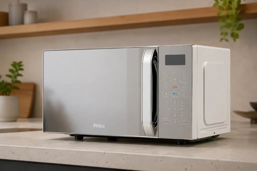 Micro-ondas Philco 20L ou 31L: o que muda na escolha?