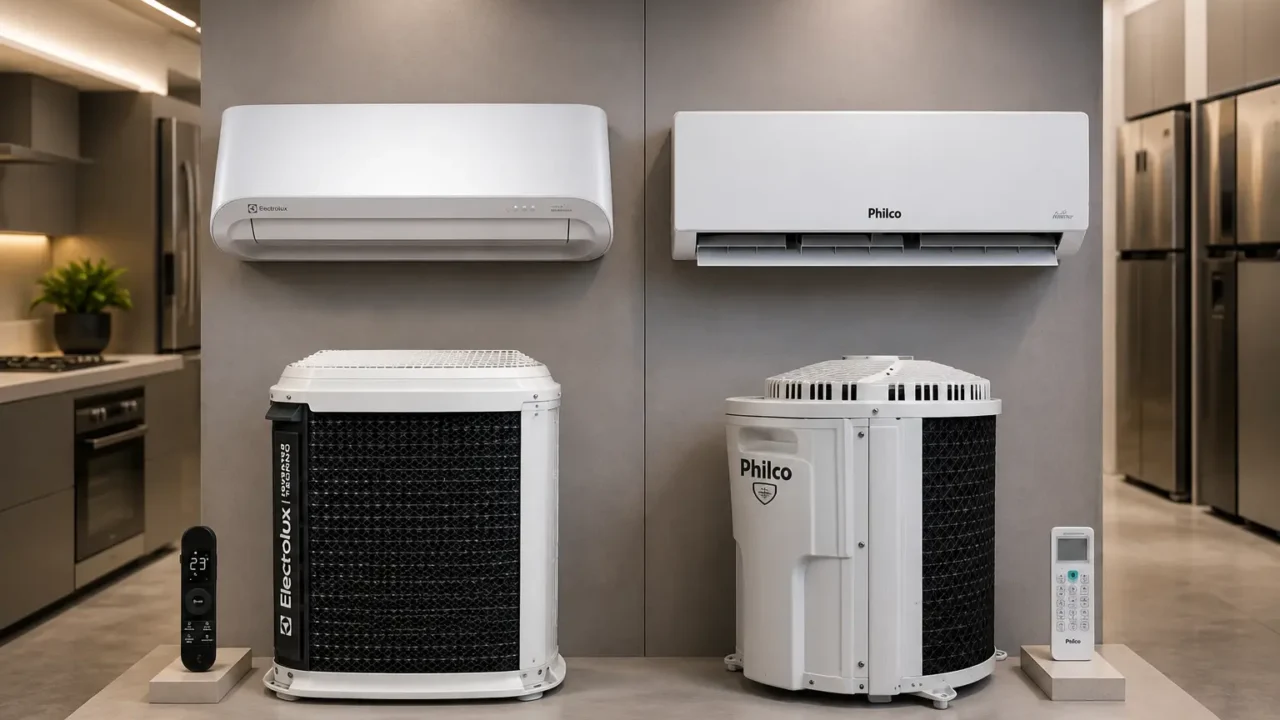 Electrolux ou Philco: recursos extras pesam no split inverter