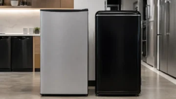 Frigobar Midea 93L Retrô ou Inox: estilo muda a escolha