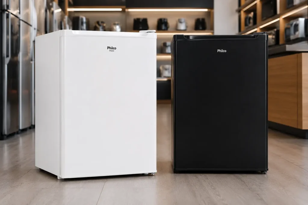 Philco PH85N ou PFG85P: a escolha muda entre branco e preto