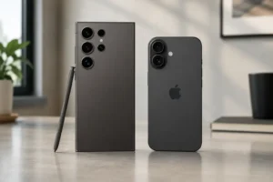 Galaxy S24 Ultra ou iPhone 16: a escolha é de sistema