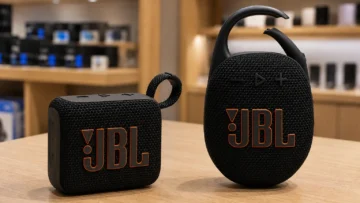 JBL Go 4 ou Clip 5: o formato muda a forma de levar som