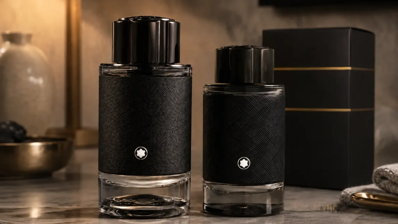 Montblanc Explorer ou Extreme Parfum: escolha pela proposta