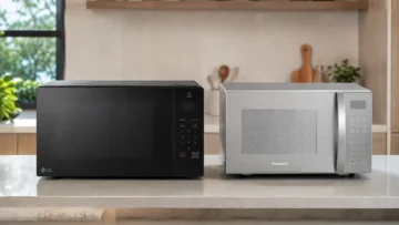 Micro-ondas LG 30L ou Panasonic 27L: recursos definem a escolha
