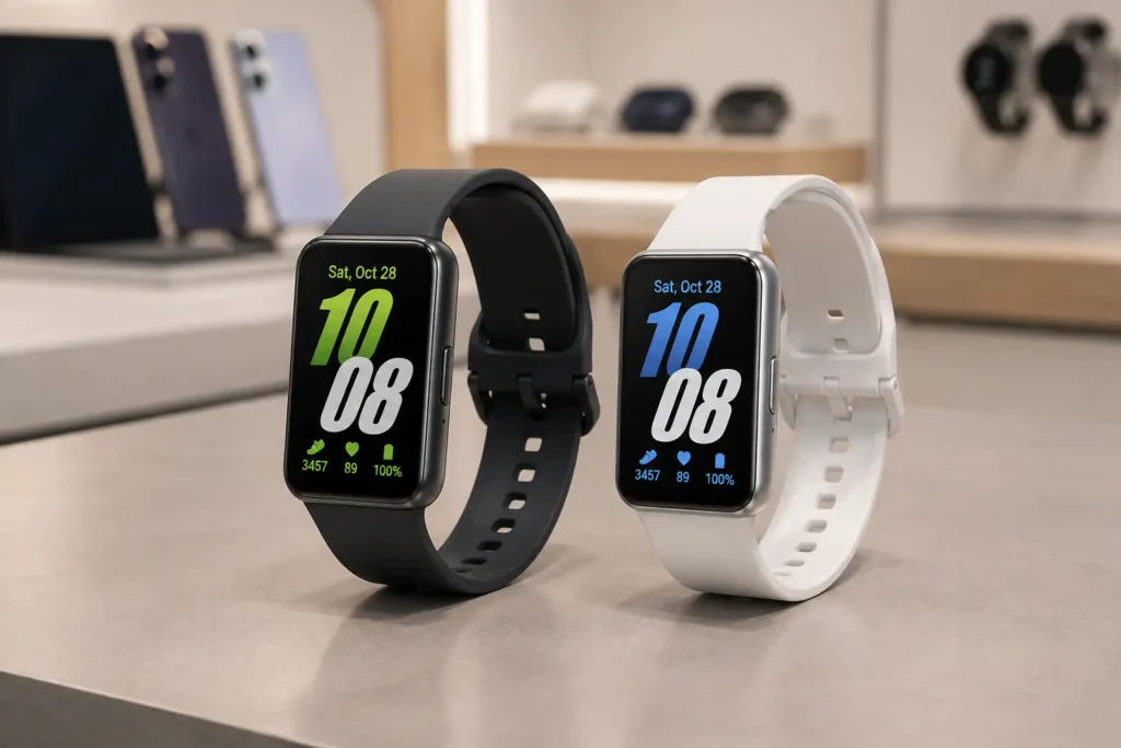 Galaxy Fit3 Grafite ou Prata: a escolha está no acabamento