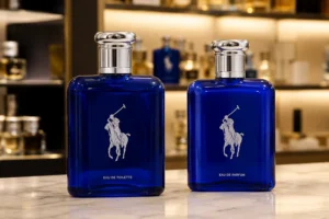 Polo Blue EDT ou EDP: a diferença está na proposta da fragrância