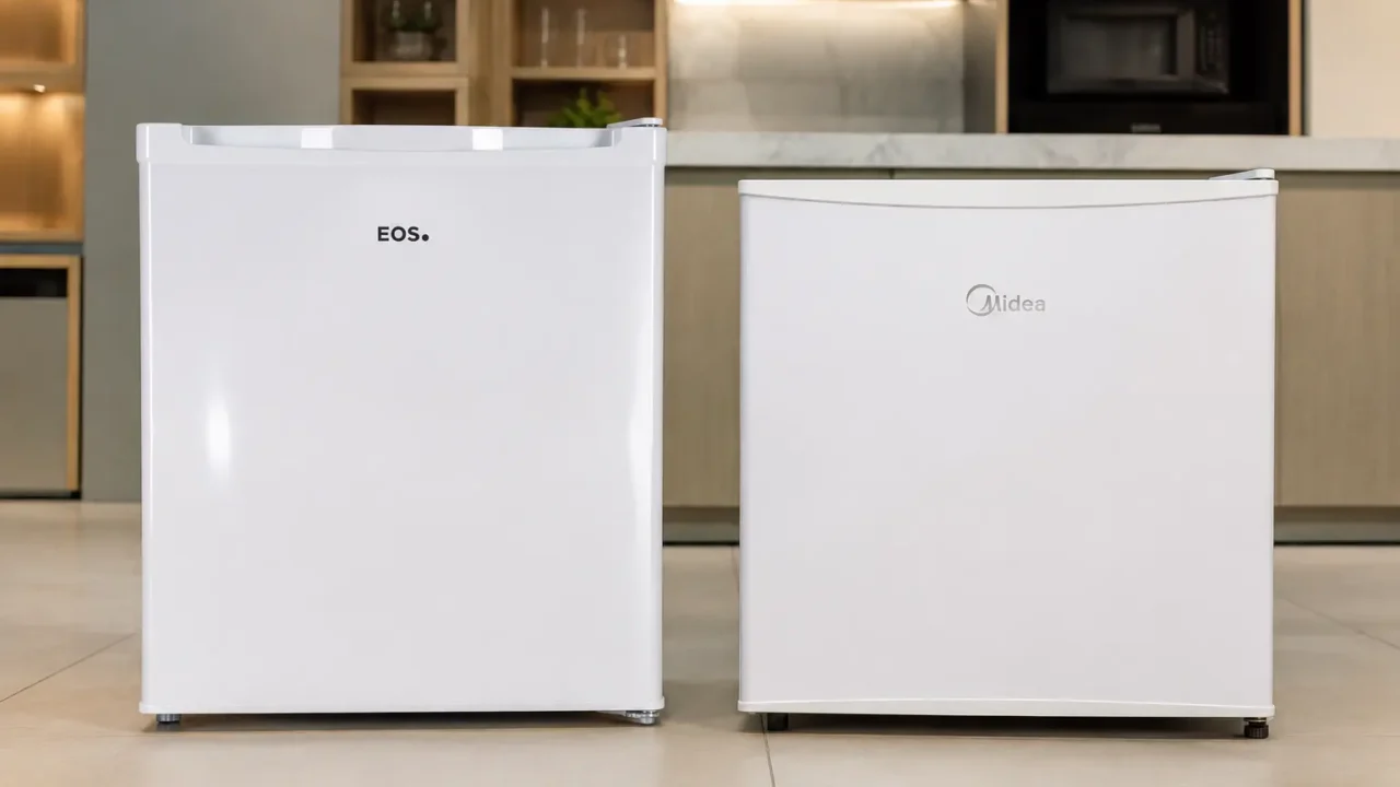 EOS EFB50 ou Midea 45L: instalação flexível ou mais recursos térmicos