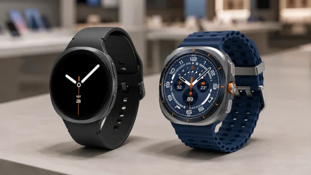 Galaxy Watch8 ou Watch Ultra: rotina e aventura mudam a escolha
