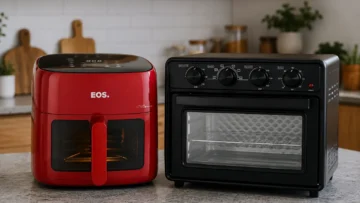 EOS Chef Gourmet ou Forno Air Fryer 35L: compacto ou maior volume