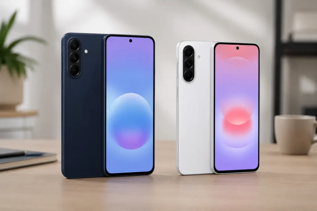 Galaxy A57 ou A37: a escolha muda com memória e armazenamento