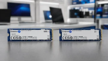 Kingston NV3 500GB ou 2TB: espaço define o perfil de uso