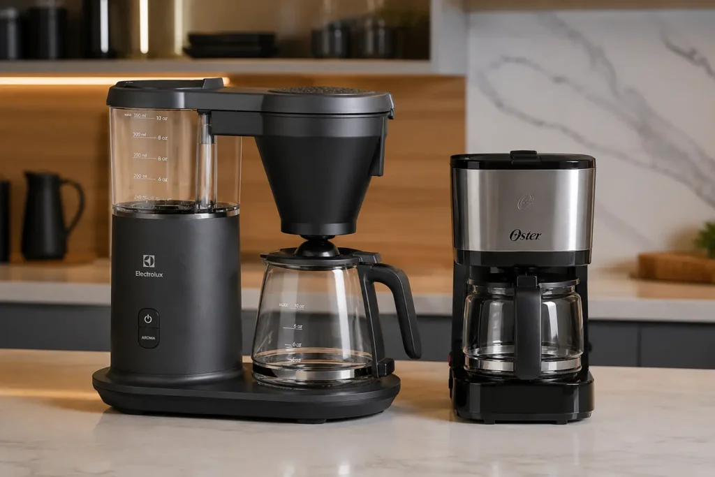 Electrolux CMP70 ou Oster OCAF300: mais controle ou menos espaço