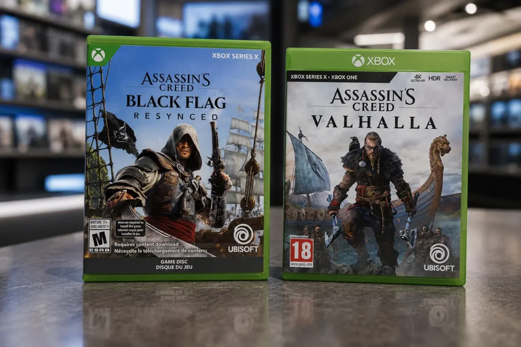 Black Flag Resynced ou Valhalla: navios ou clã viking