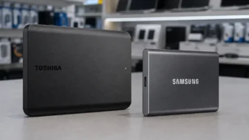 Toshiba Canvio Basics ou Samsung T7: 1TB, mas propostas bem diferentes