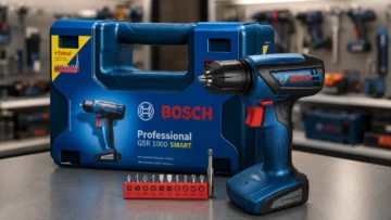 Bosch GSR 1000 Smart: o que muda entre os três kits?
