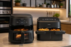 Airfryer Philips Walita 7,1L e 6,2L atendem usos diferentes