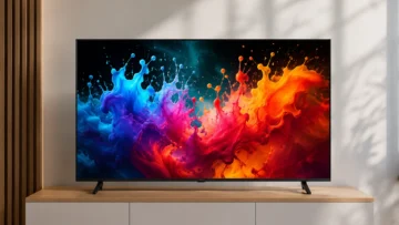 LG QNED 50" ou OLED evo: o que muda em tela e tamanho?