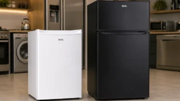 EOS EFB80 71L ou EFB140D 88L: freezer separado muda a escolha