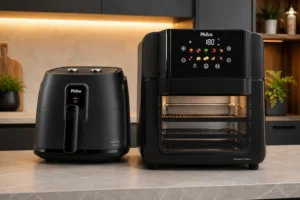 Philco PAF90B 9L ou PAF15C 15L: cesto amplo ou formato oven