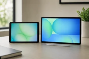 Galaxy Tab A11 ou Tab S10 FE: compacto e tela maior mudam a escolha