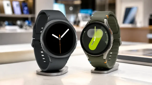 Galaxy Watch8 40mm ou Watch7 44mm: tamanho define a proposta