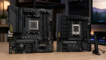 Placas ASUS TUF AM4 e AM5 mudam a escolha da montagem Ryzen