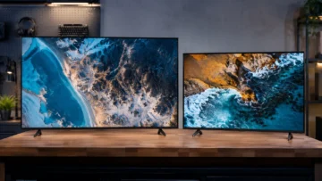 TV Samsung 65" ou 50": o tamanho define a escolha na Crystal UHD